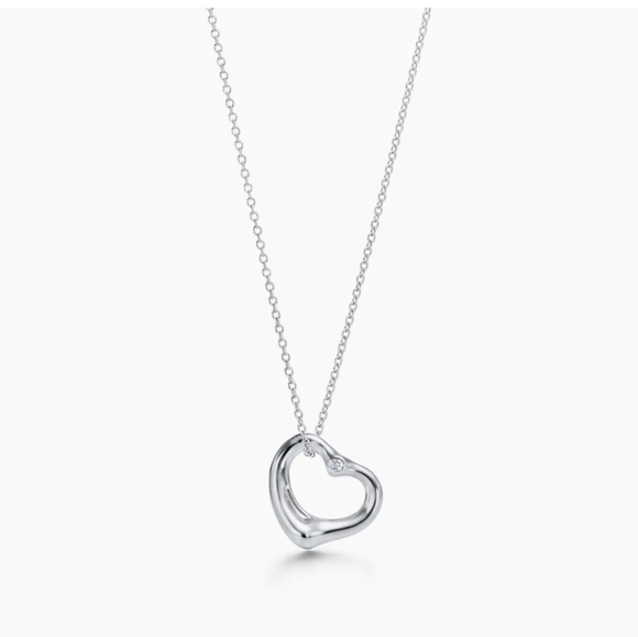 Tiffany & Co. Jewelry - Tiffany & Co Elsa Peretti large Open Heart Necklace